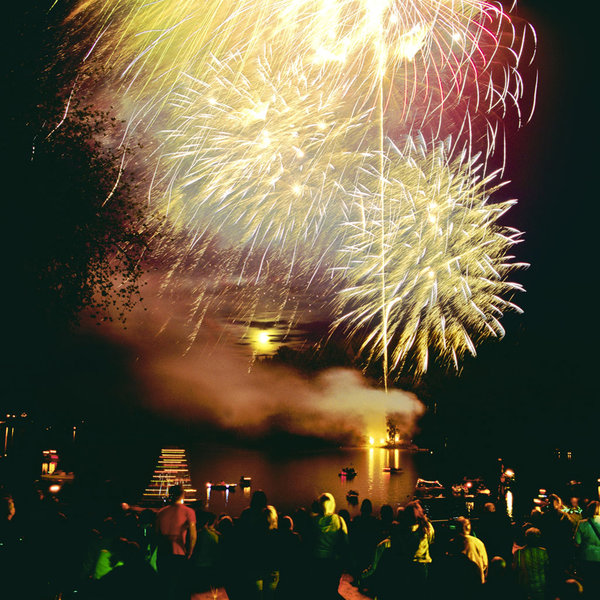 Feuerwerk zum Talsperrenfest